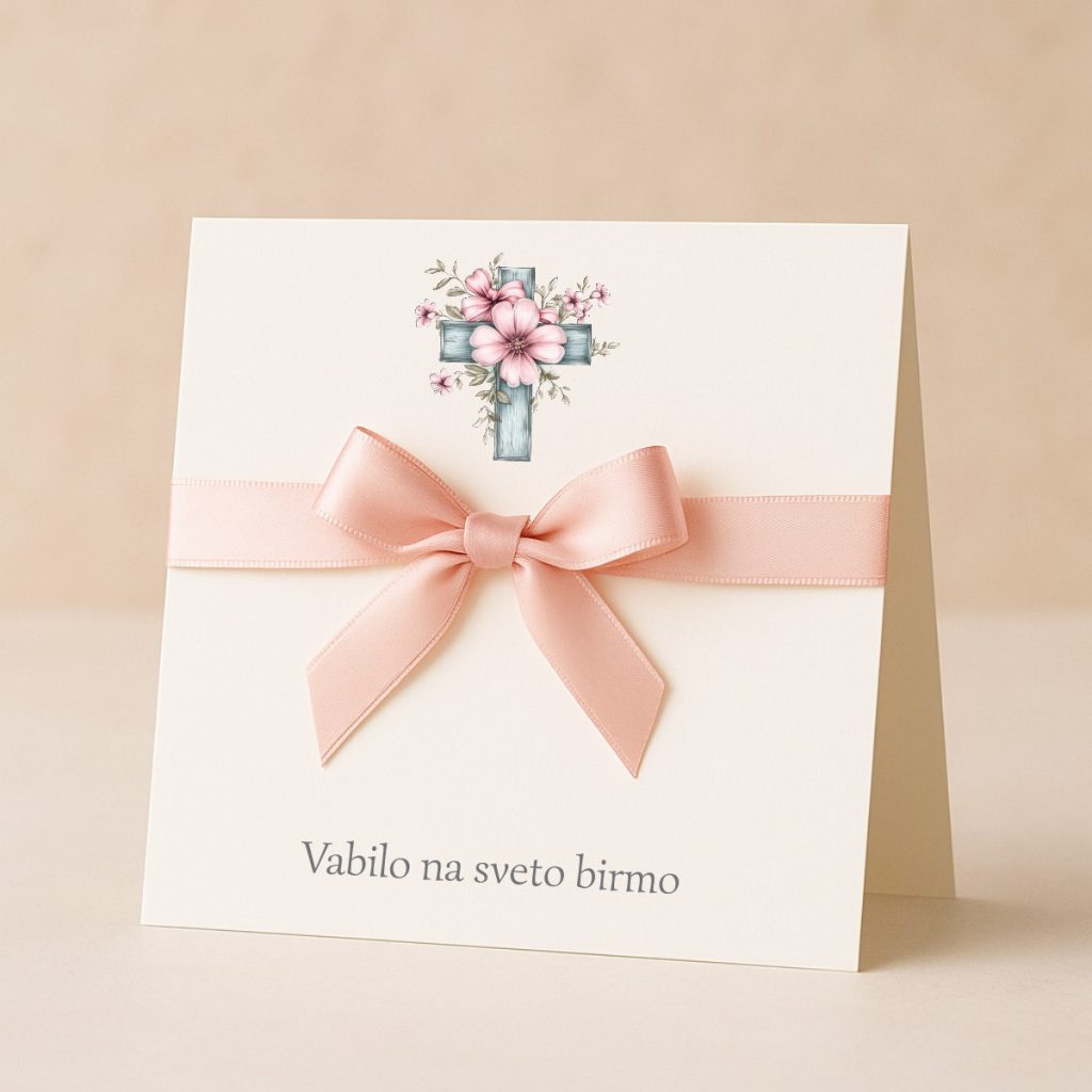 ročno izdelano vabilo