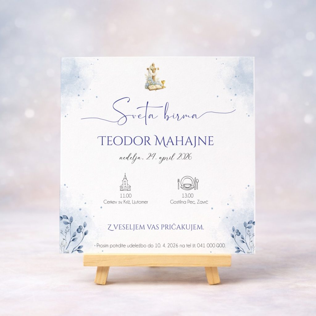 sveta birma kaj zapisati v vabilo